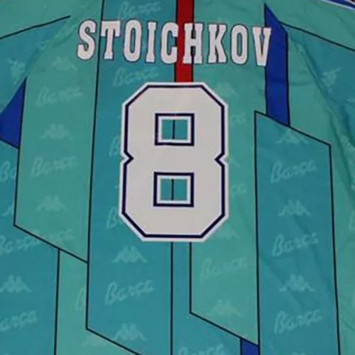 1996-1997 Barcelona Away Retro Soccer Jersey