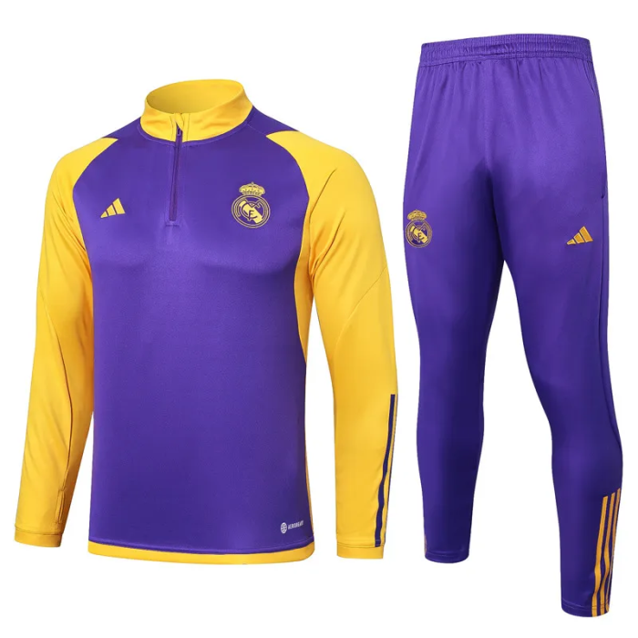23-24 Real Madrid Purple Half Pull Special Edition #B788