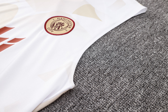 24-25 Manchester City High quality Tank Top And Shorts Suit