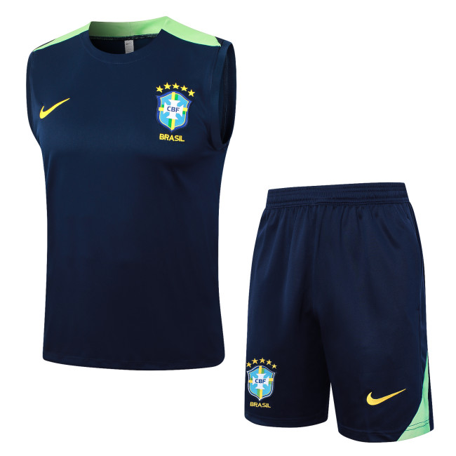 24-25 Brazil High Quality Tank Top And Shorts Suit