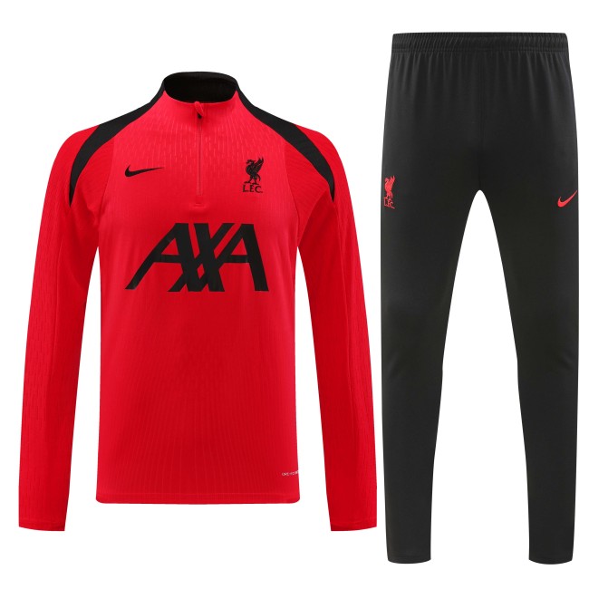 24-25 Liverpool High Quality Half Pull Tracksuit