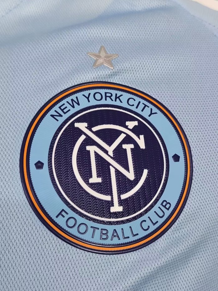 25-26 New York City FC Home Player Version Soccer Jersey