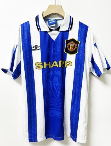 1995-1996 Manchester United Third Retro Soccer Jersey