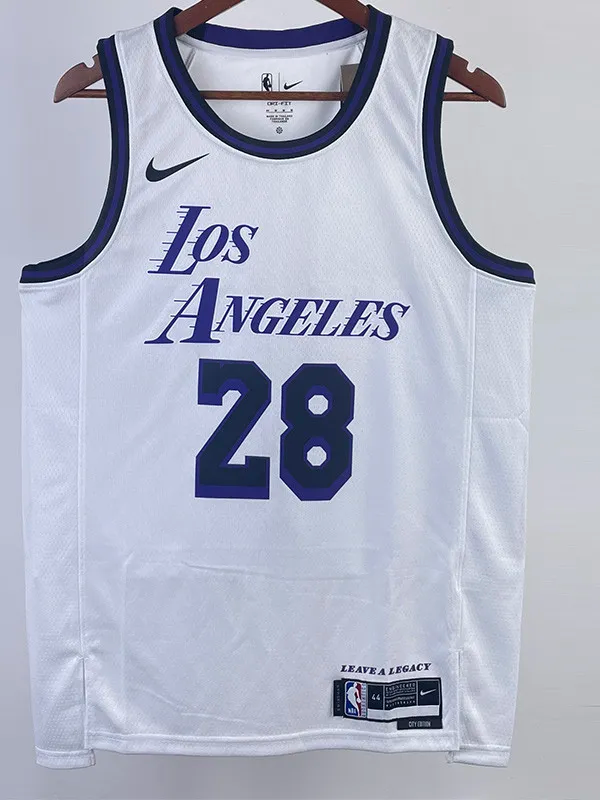 22-23 LAKERS HACHIMURA #28 White City Edition Top Quality Hot Pressing NBA Jersey