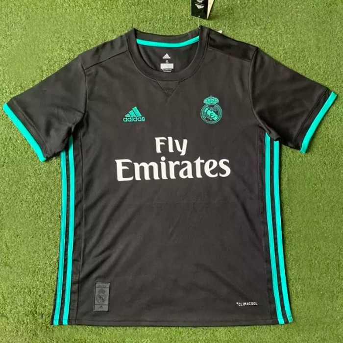 2017-2018 Real Madrid Away Retro Soccer Jersey
