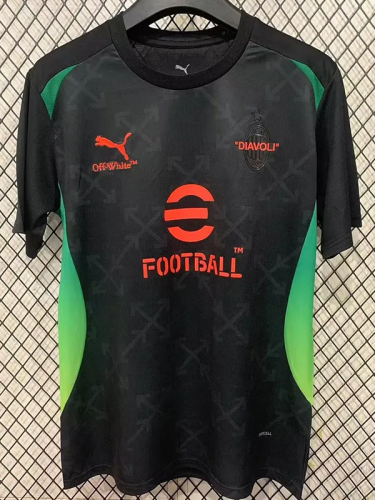 25-26 AC Milan Black Training shirts