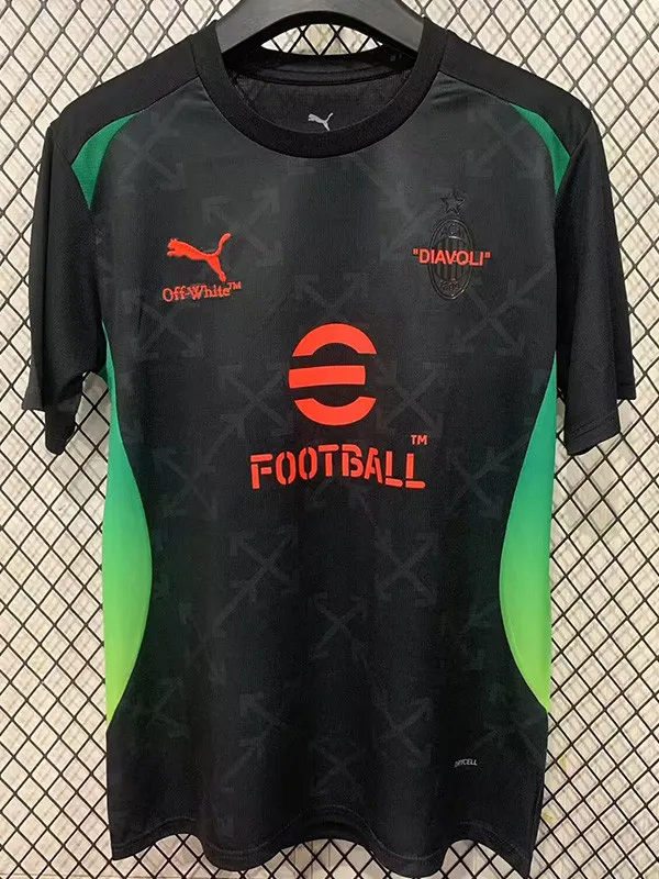 25-26 AC Milan Black Training shirts