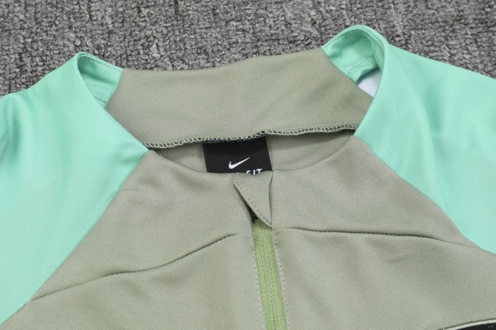 23-24 Atlético Madrid High Quality Half Pull Tracksuit