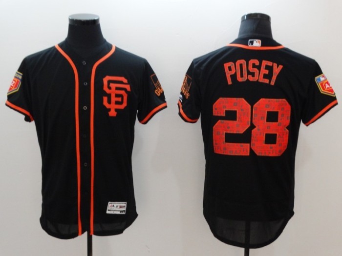 2024 MLB San Francisco Giants New Pattern Jersey