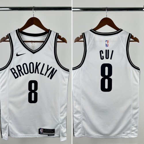 24-25 NETS  Top Quality Hot Pressing NBA Jersey