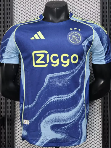 25-26 Ajax Away Player Version Soccer Jersey