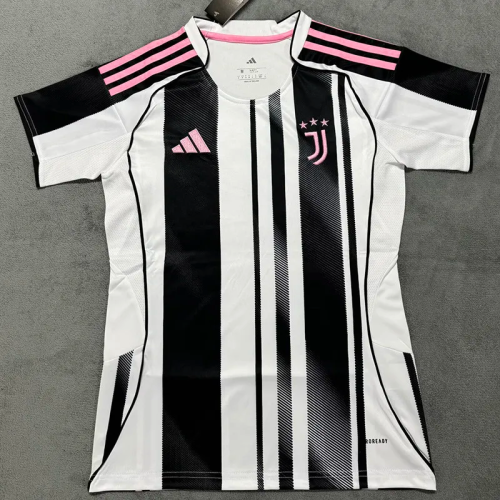 25-26 Juventus Home Women Soccer Jersey (女)