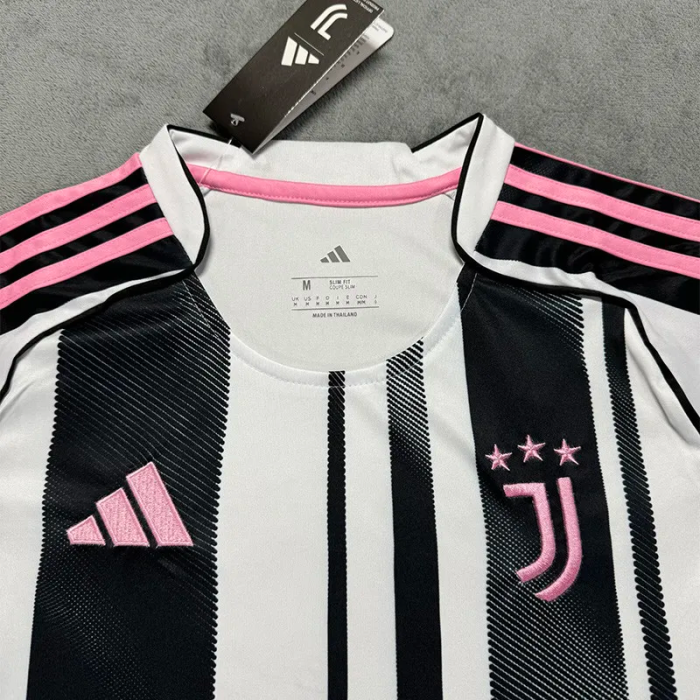 25-26 Juventus Home Women Soccer Jersey (女)