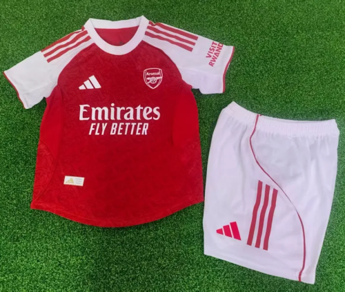 25-26 Arsenal Home Kids Player Version Soccer Jersey (球员童装)
