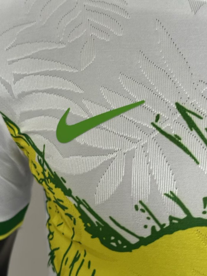 25-26 Brazil White Special Edition Player Version Soccer Jersey