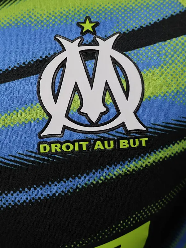 25-26 Marseille Green Blue Special Edition Player Version Training shirts