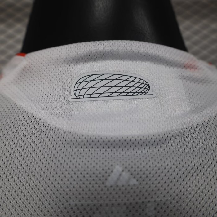 25-26 Bayern Away Long Sleeve Player Version Soccer Jersey (长袖球员)