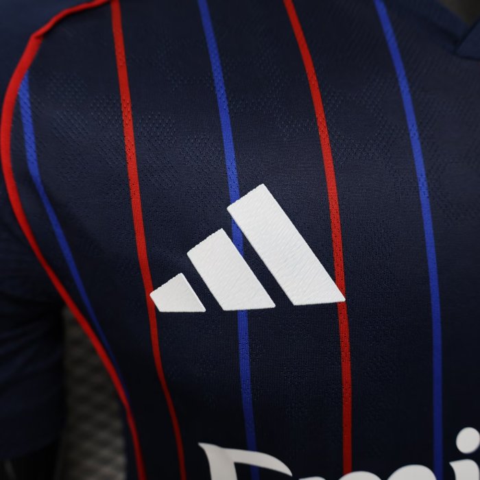 25-26 Lyon Away Player Version Soccer Jersey