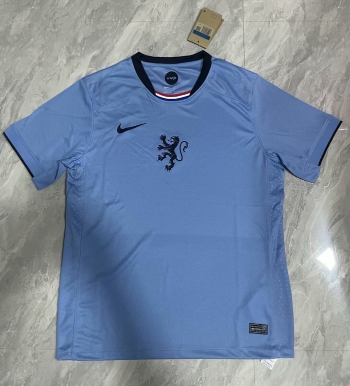 25-26 Netherlands Away Fans Soccer Jersey