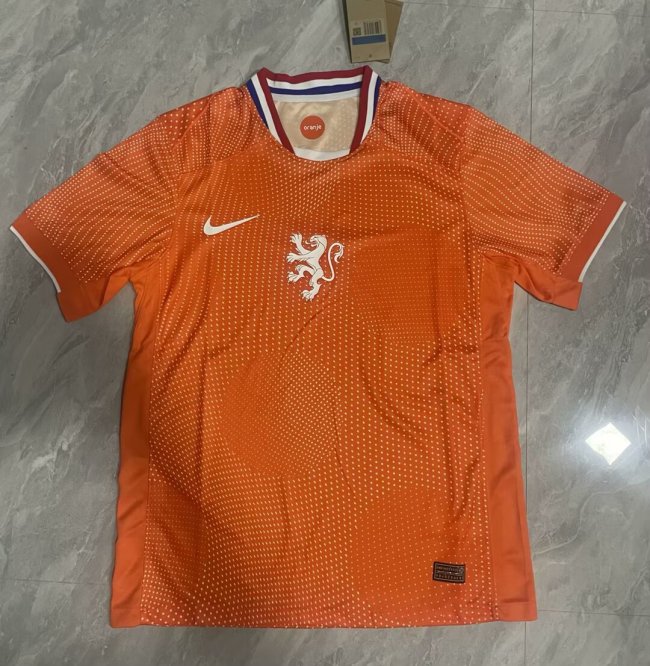 25-26 Netherlands Home Fans Soccer Jersey