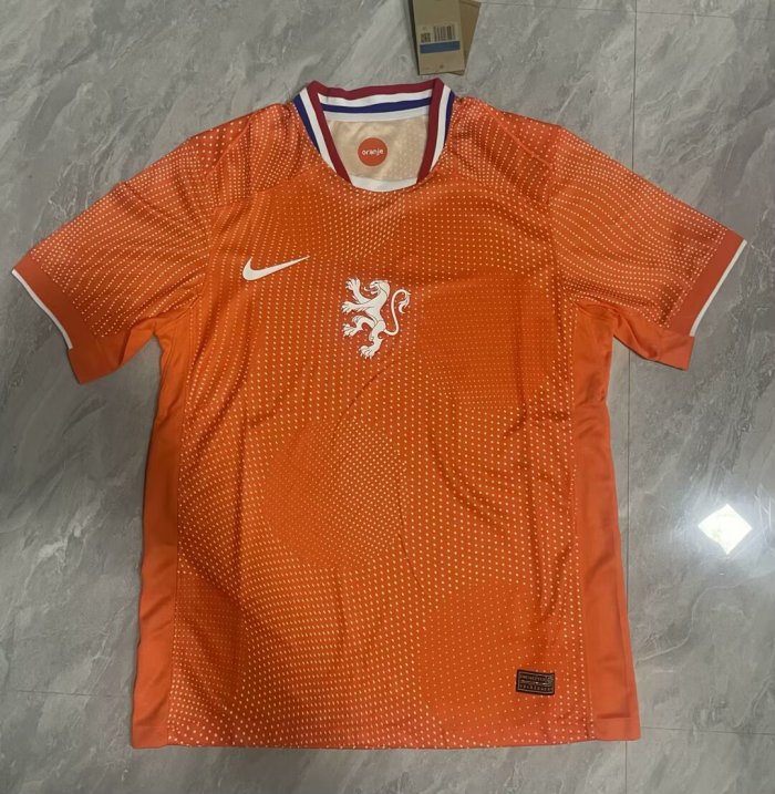 25-26 Netherlands Home Fans Soccer Jersey