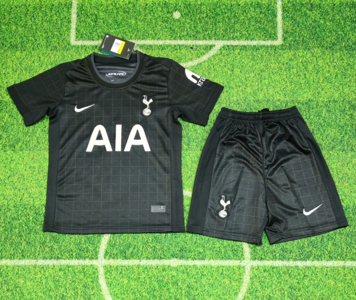 25-26 Tottenham Hotspur Away Kids Soccer Jersey*带广告
