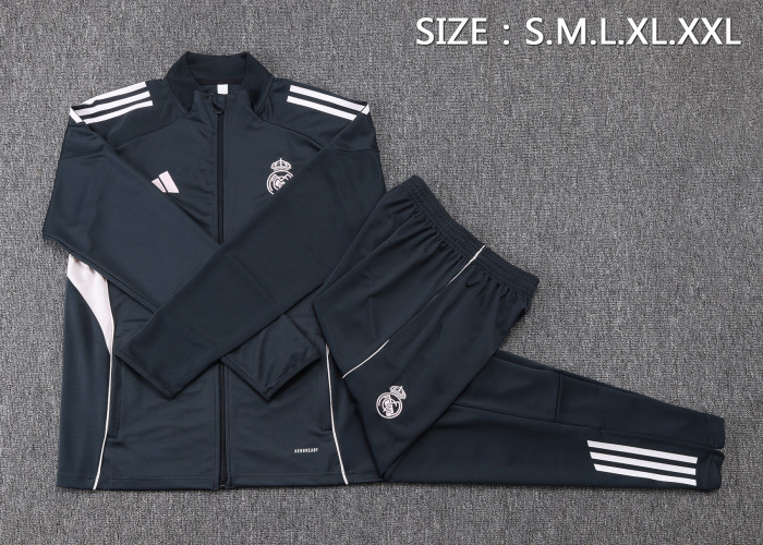 25-26 Real Madrid High Quality Jacket Tracksuit