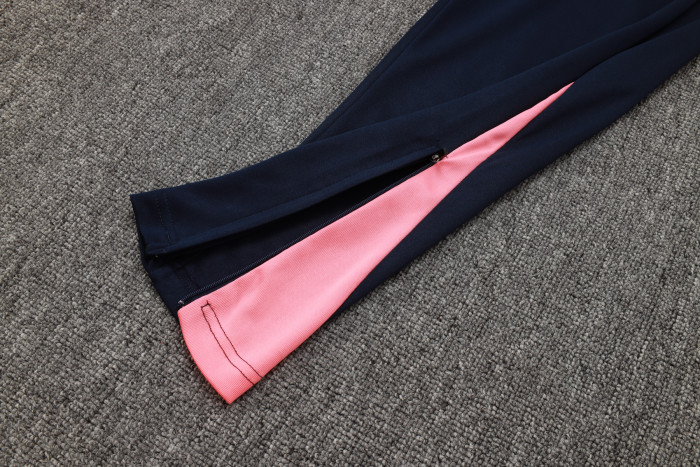 25-26 Barcelona High Quality Half Pull Tracksuit