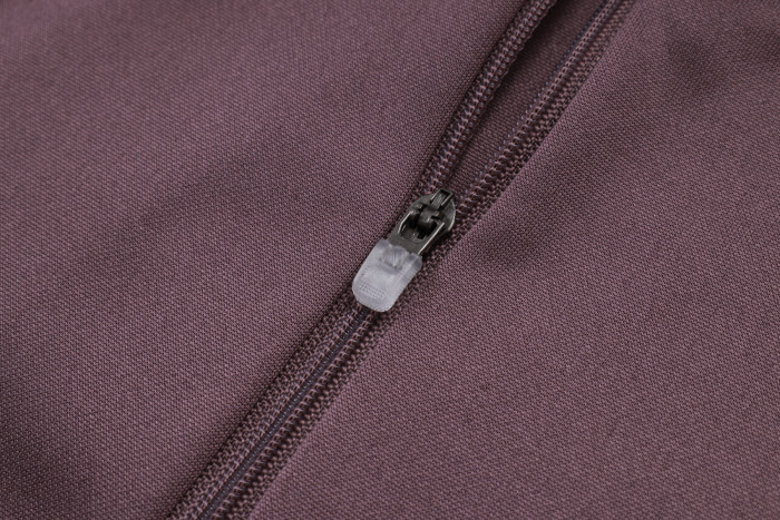 25-26 Manchester United High Quality Half Pull Tracksuit