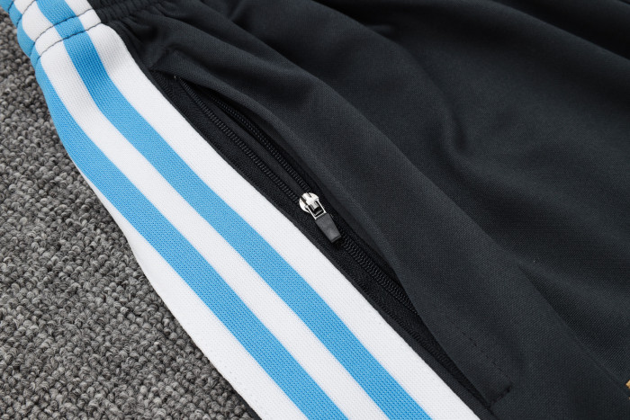 25-26 Real Madrid High Quality Half Pull Tracksuit