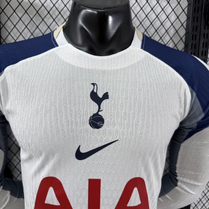 25-26 Tottenham Hotspur Home Long sleeves Player Version Soccer Jersey