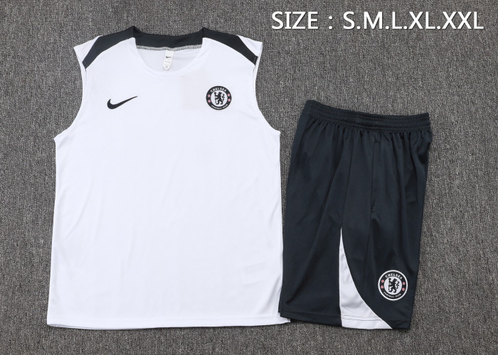25-26 Chelsea High Quality Tank Top And Shorts Suit