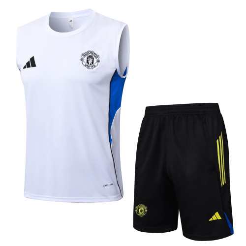 25-26 Manchester United High Quality Tank Top And Shorts Suit