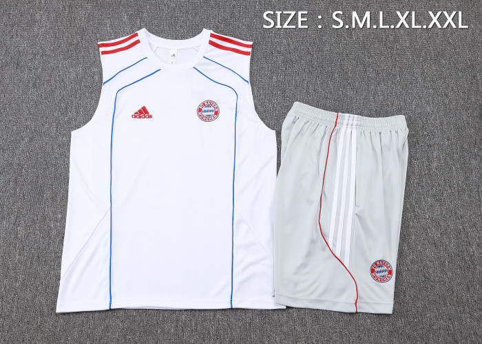 25-26 Bayern High quality Tank Top And Shorts Suit