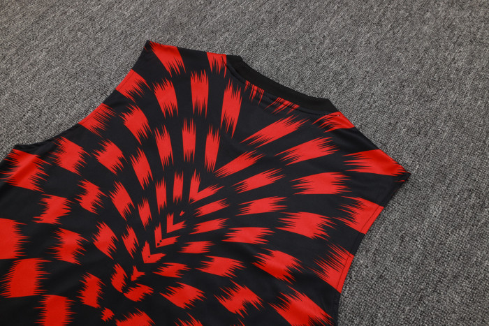 25-26 Flamengo High Quality Tank Top And Shorts Suit