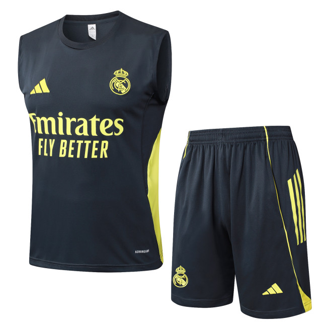 25-26 Real Madrid High Quality Tank Top And Shorts Suit