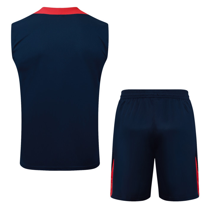 25-26 Paris Saint-Germain High quality Tank Top And Shorts Suit