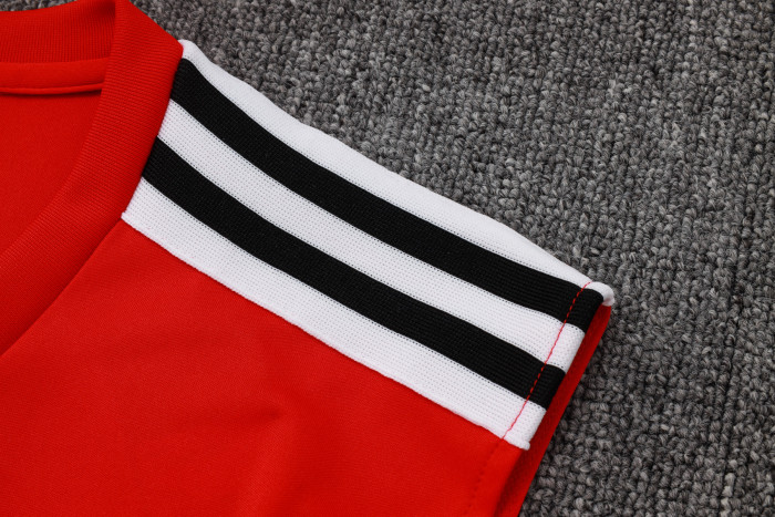 25-26 Flamengo High Quality Tank Top And Shorts Suit