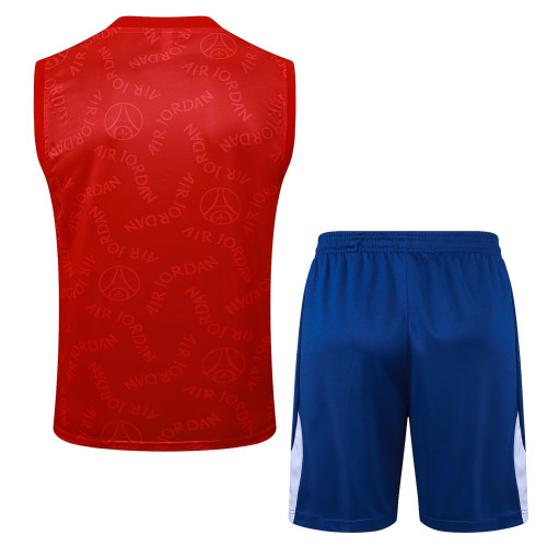 24-25 Paris Saint-Germain High quality Tank Top And Shorts Suit