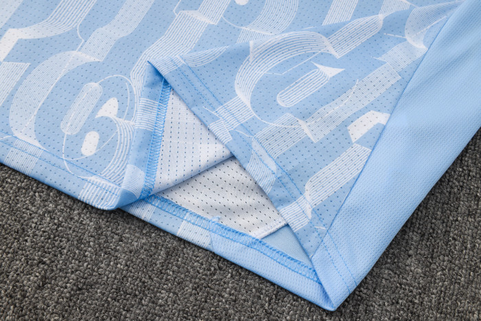 24-25 Manchester City High quality Tank Top And Shorts Suit