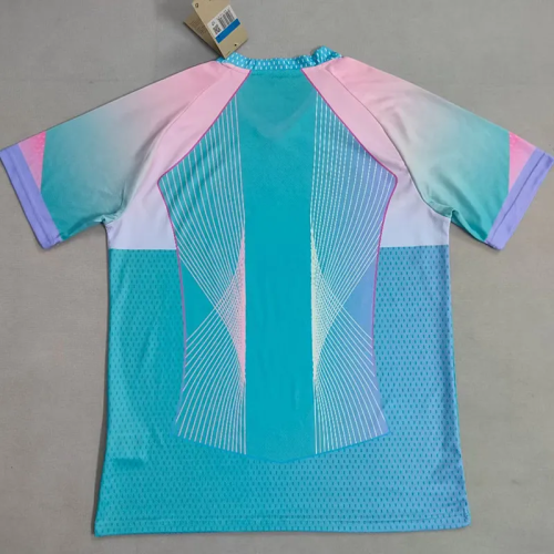 25-26 Paris Saint-Germain Blue Special Edition Fans Training shirts