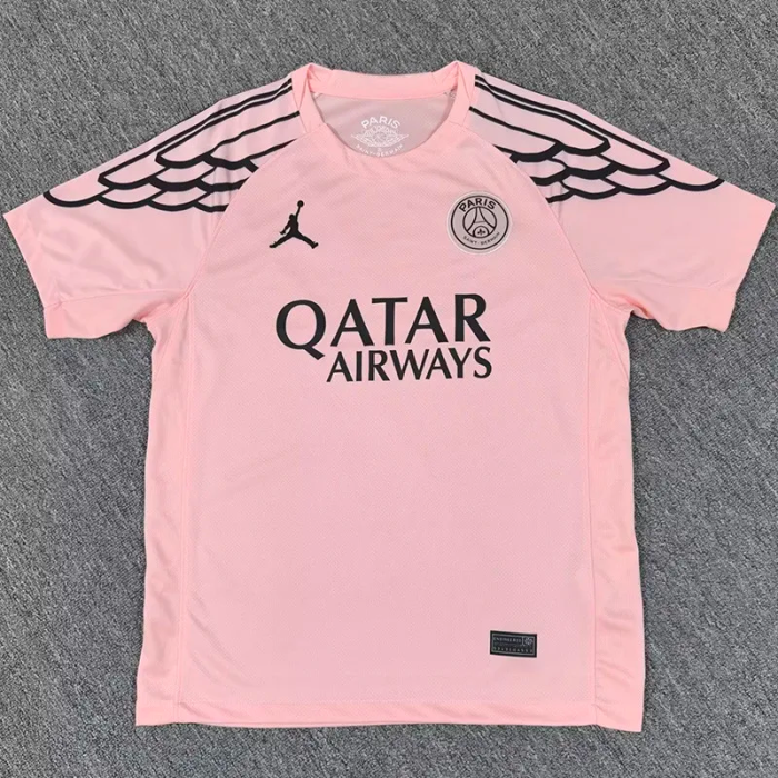 25-26 Paris Saint-Germain Pink Special Edition Fans Training shirts