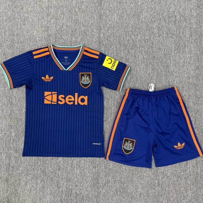 25-26 Newcastle Third Kids Soccer Jersey