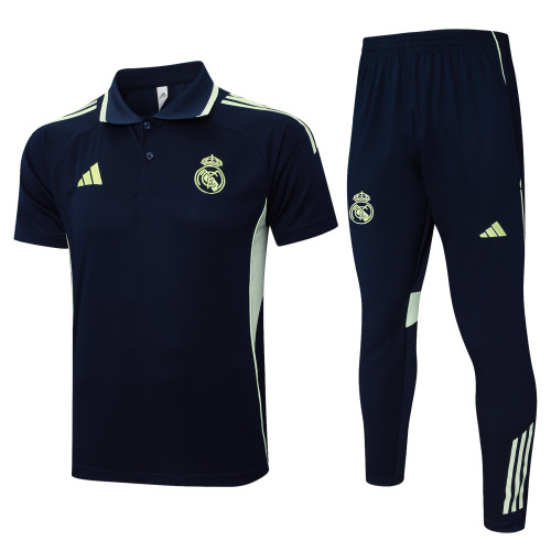 25-26 Real Madrid High Quality Polo Tracksuit