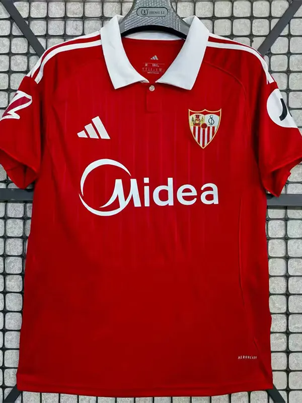 25-26 Sevilla Away Fans Soccer Jersey