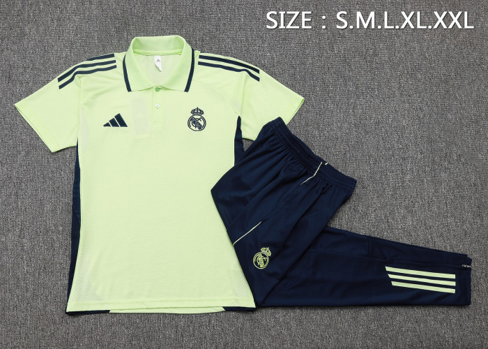 25-26 Real Madrid High Quality Polo Tracksuit