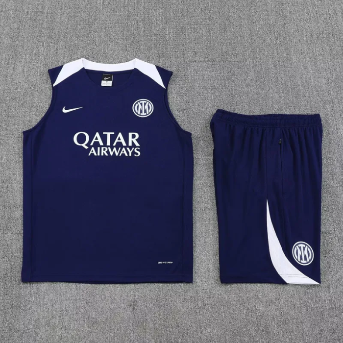 25-26 Inter Milan High quality Tank Top And Shorts Suit