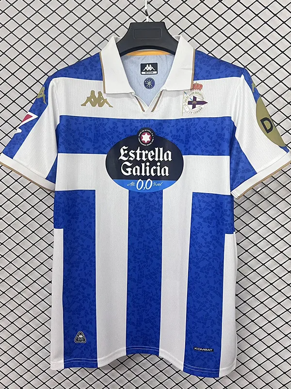25-26 La Coruna Home Fans Soccer Jersey
