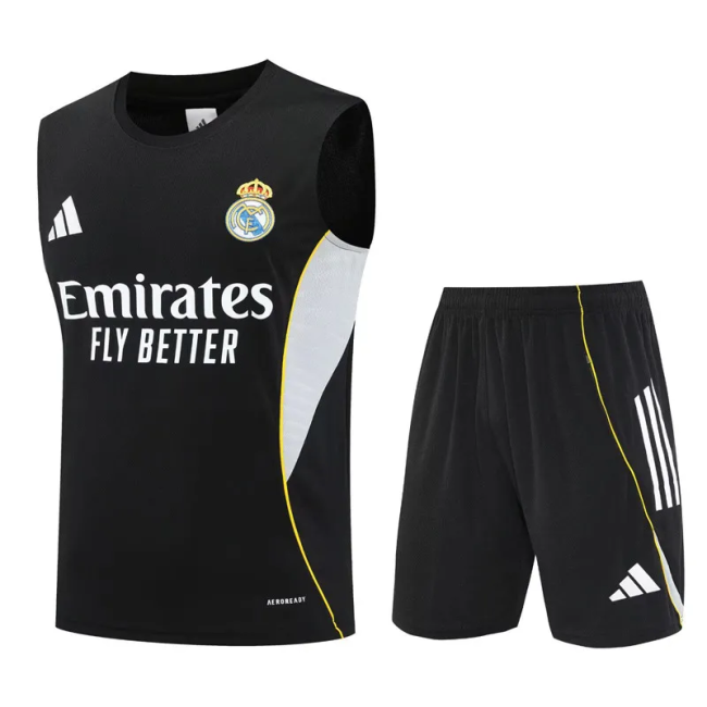 25-26 Real Madrid High Quality Tank Top And Shorts Suit