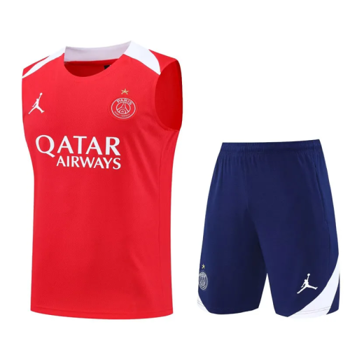25-26 Paris Saint-Germain High Quality Tank Top And Shorts Suit